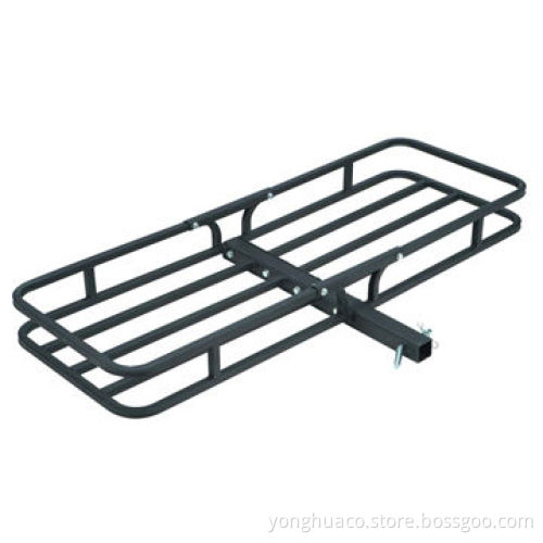 Deluxe steel cargo carrier, hauls oversized items up to 500lbs behind vehicleNew